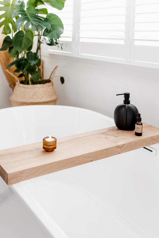 Houten badplank