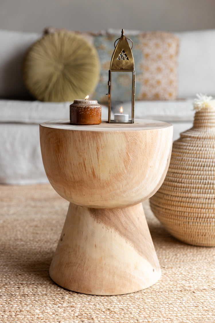 Bijzettafel hout