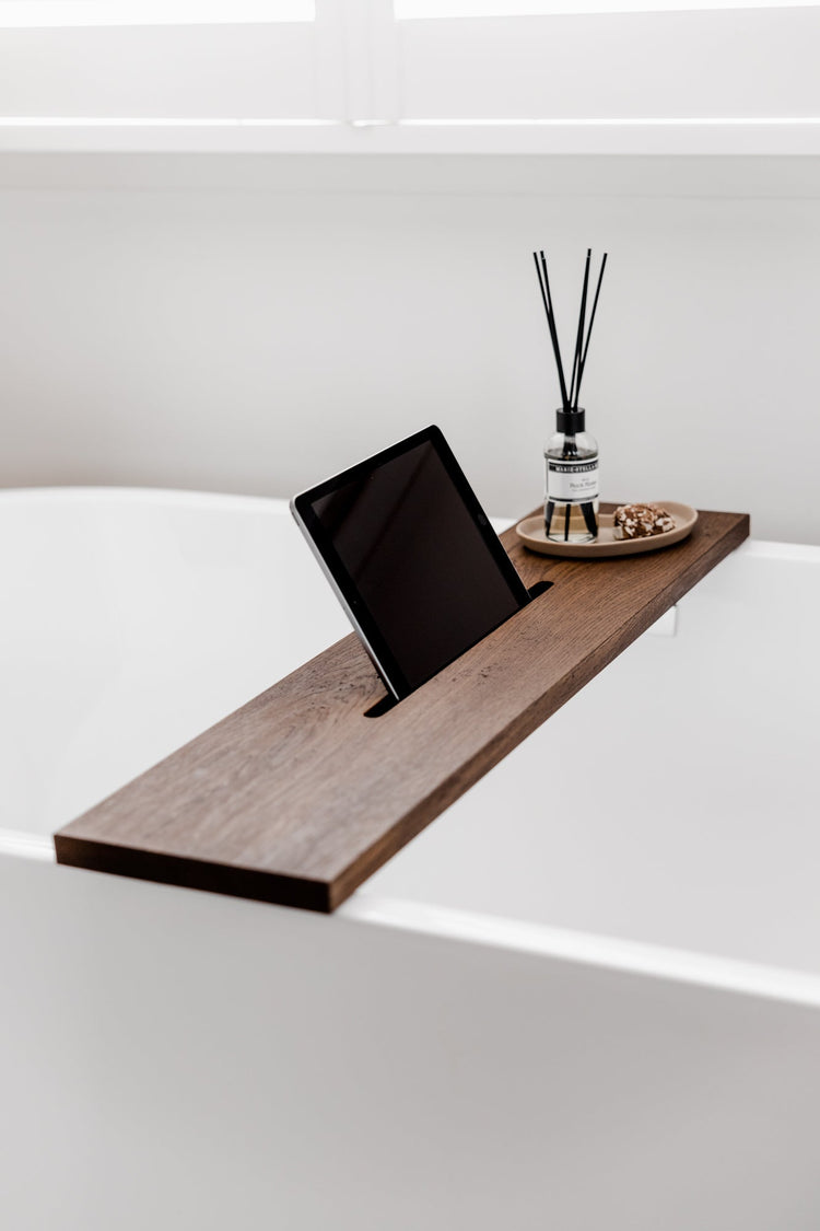 Eikenhout badplank walnoot