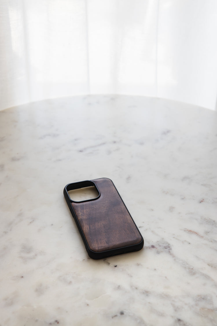 Houten telefoonhoesje iPhone 15 pro