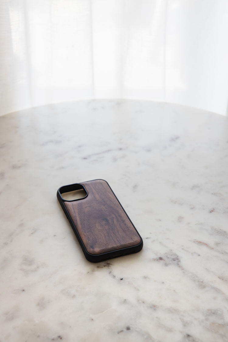 Houten telefoonhoesje iPhone 15