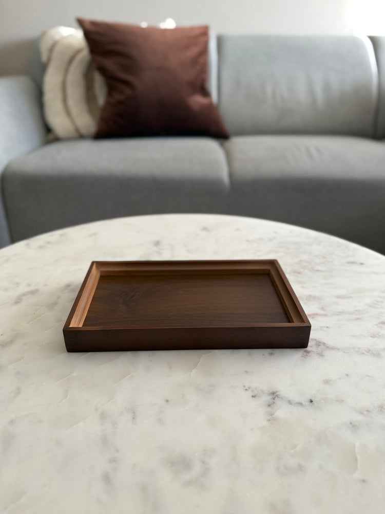 japandi mini serveerplank / dienblad koffie