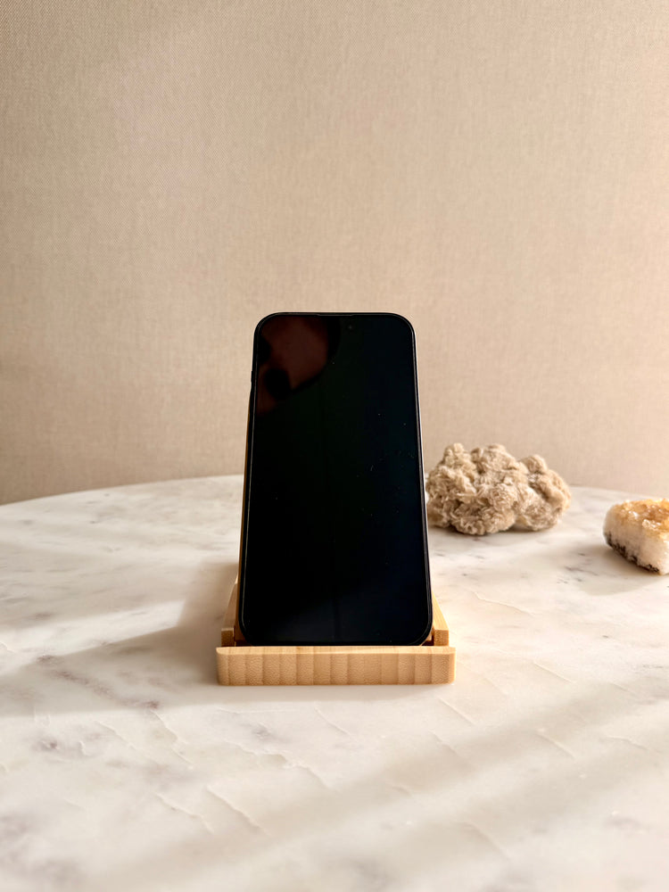 telefoon standaard bamboe