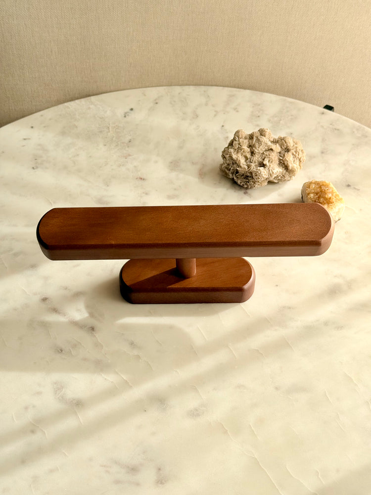 Houten horlogehouder