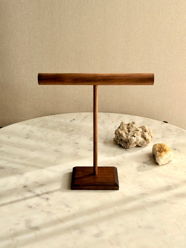 houten sieradenhouder