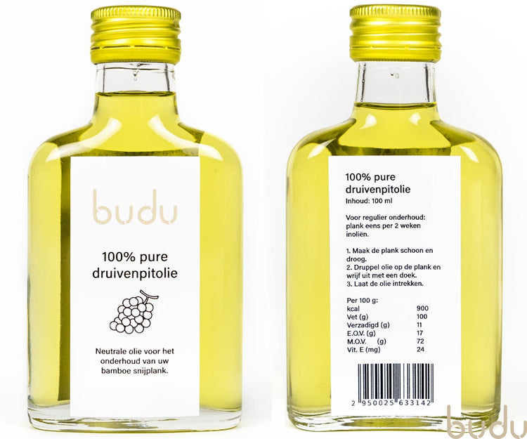 Snijplankenolie voor houten en bamboe snijplanken