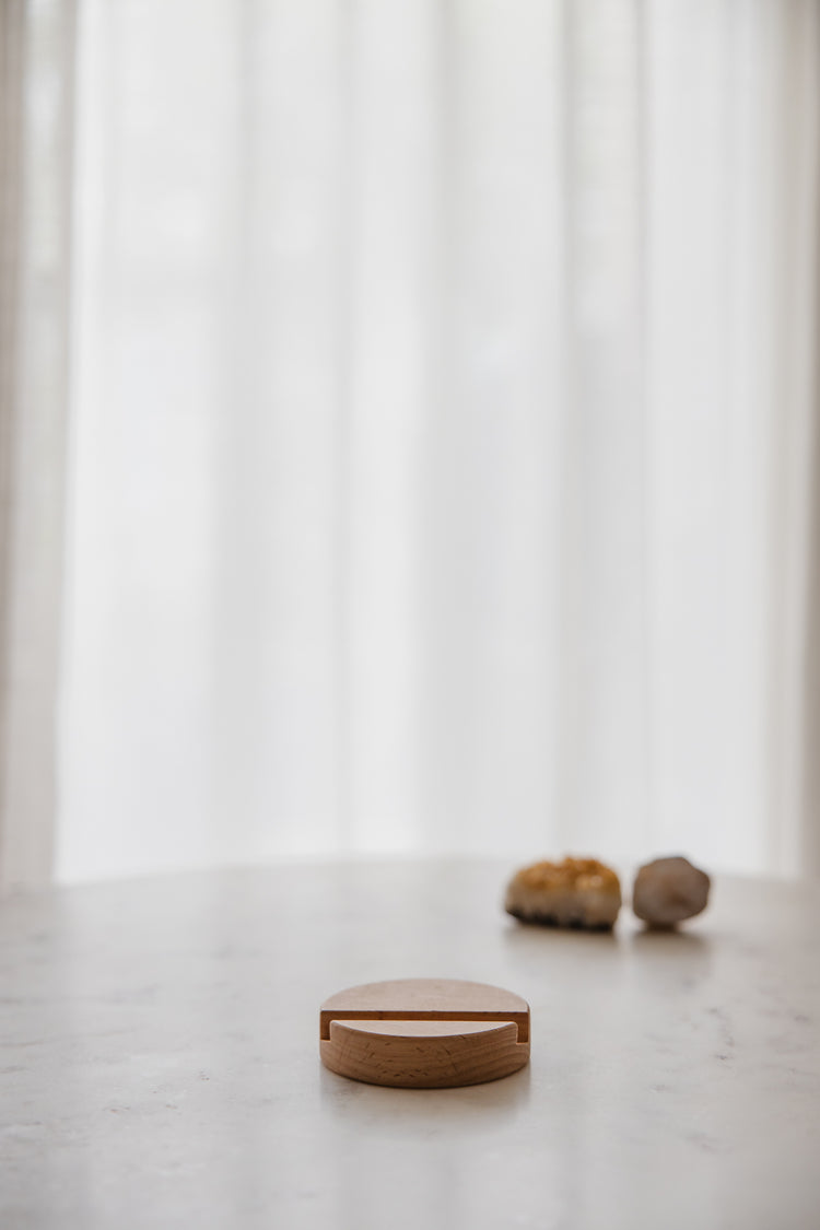 telefoonhouder bureau rond