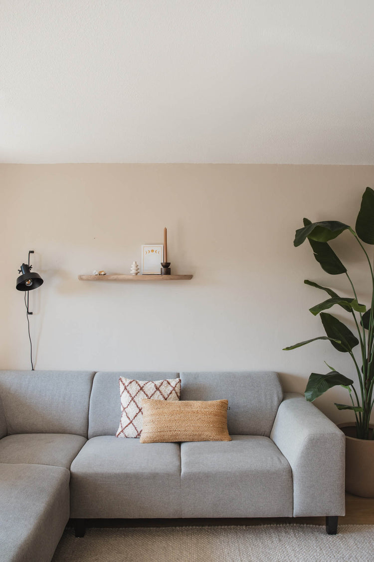 massief eiken wandplank