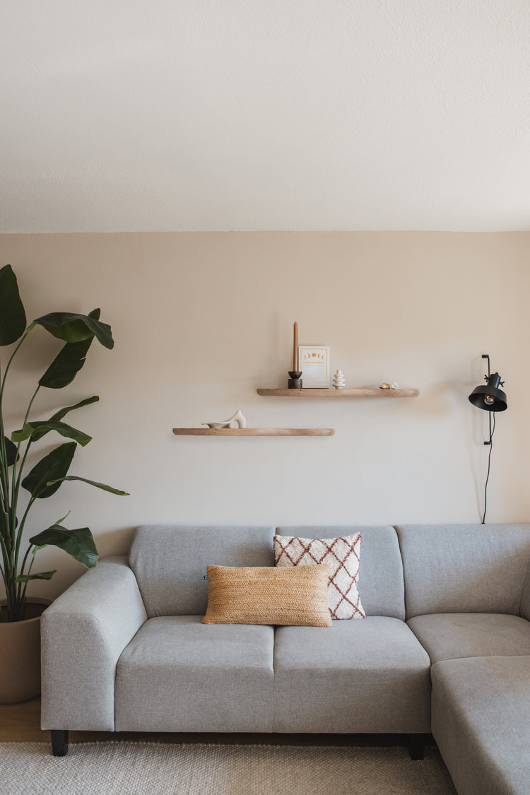 Zwevende wandplanken (set van 2 stuks)