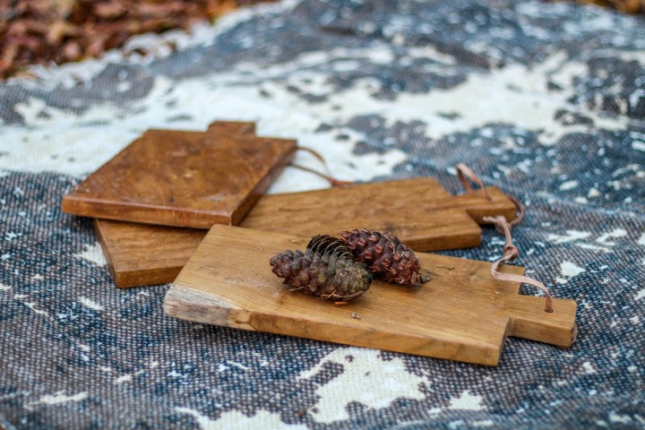 Houten serveerplank - Small - Teak