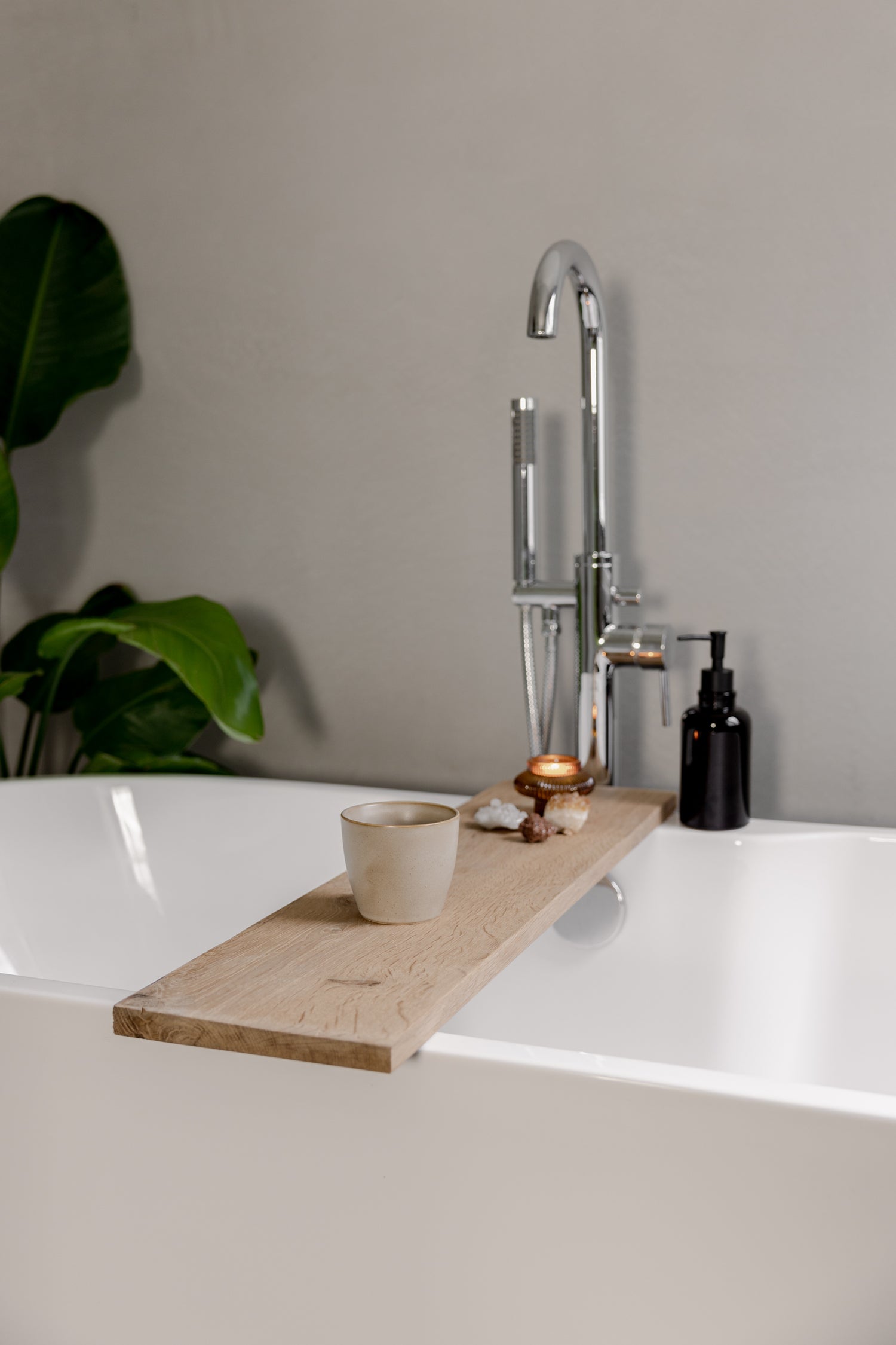 Eiken badplank 80 cm