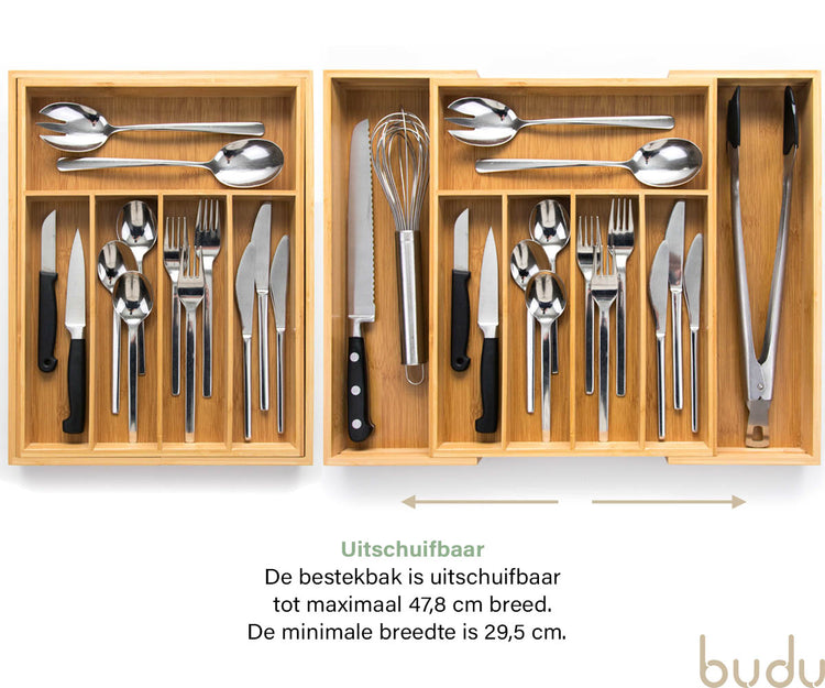 bestekbak uitschuifbaar