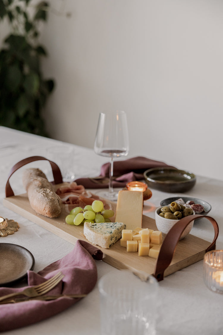 Houten serveerplank naturel - 50 cm