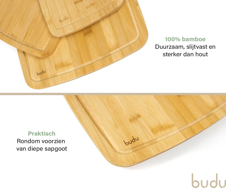 Bamboe snijplankenset Otis
