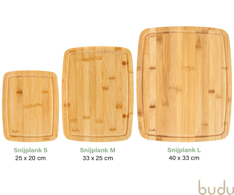 Bamboe snijplankenset Otis