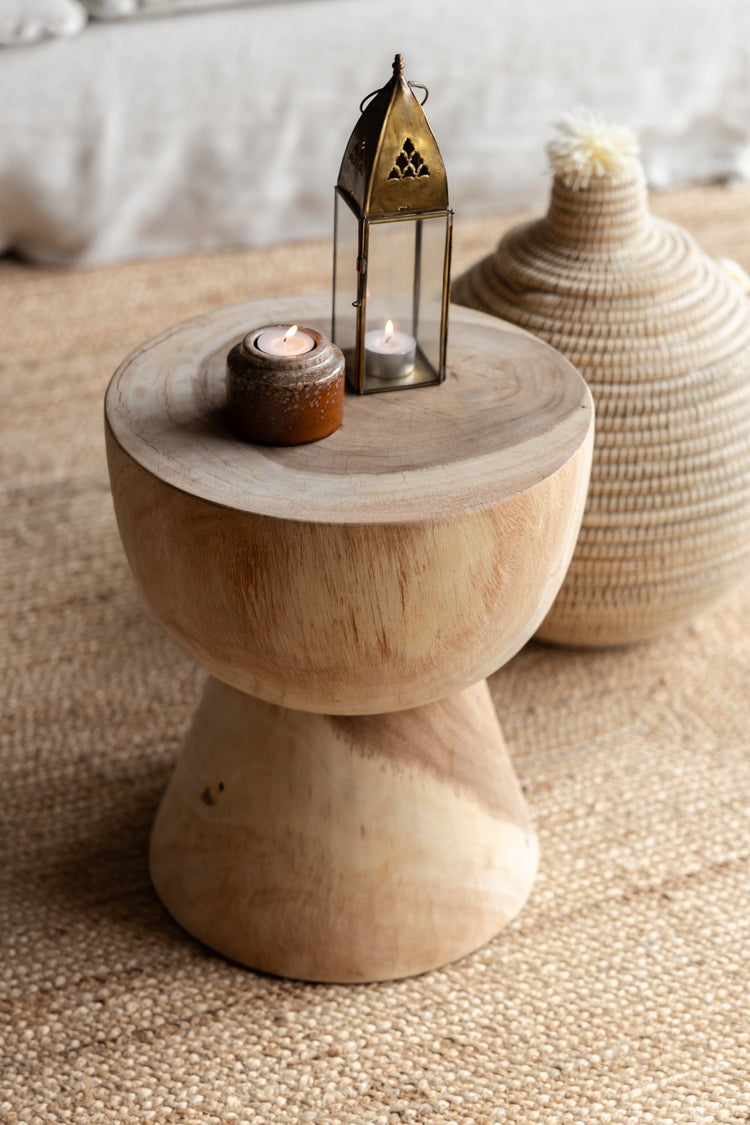Houten bijzettafels