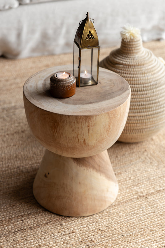 Bijzettafel hout