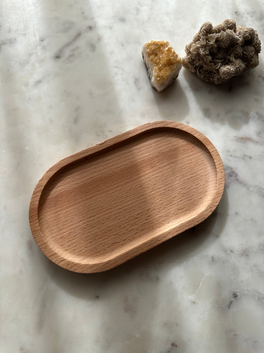 Naturel serveerplank koffie 