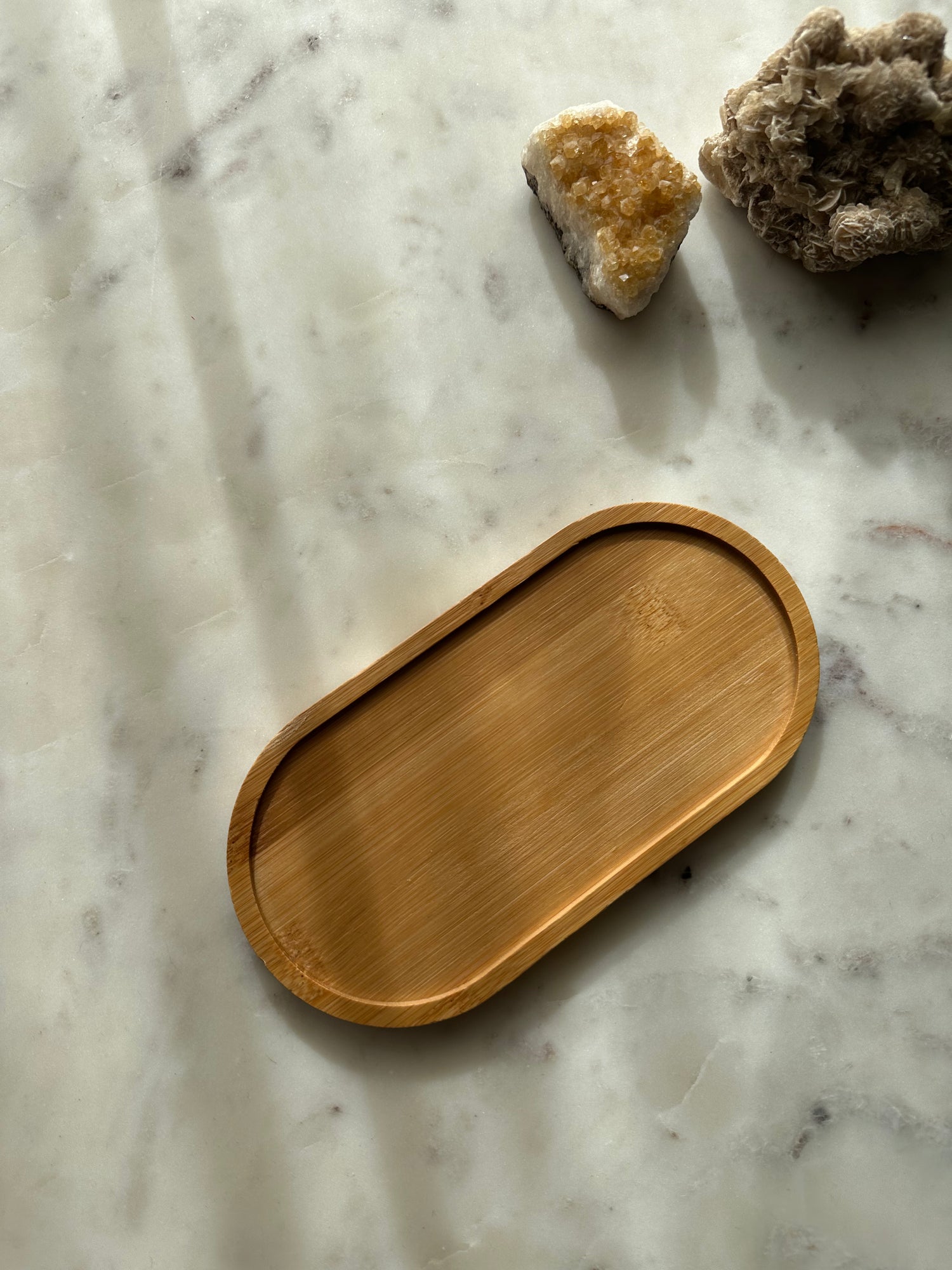 Houten mini serveerplank koffie 