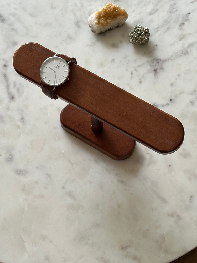 houten horloge standaard heren