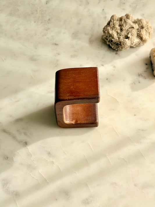 Houten horloge standaard