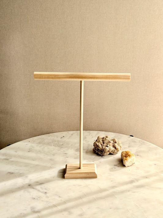  houten sieradenstandaard 