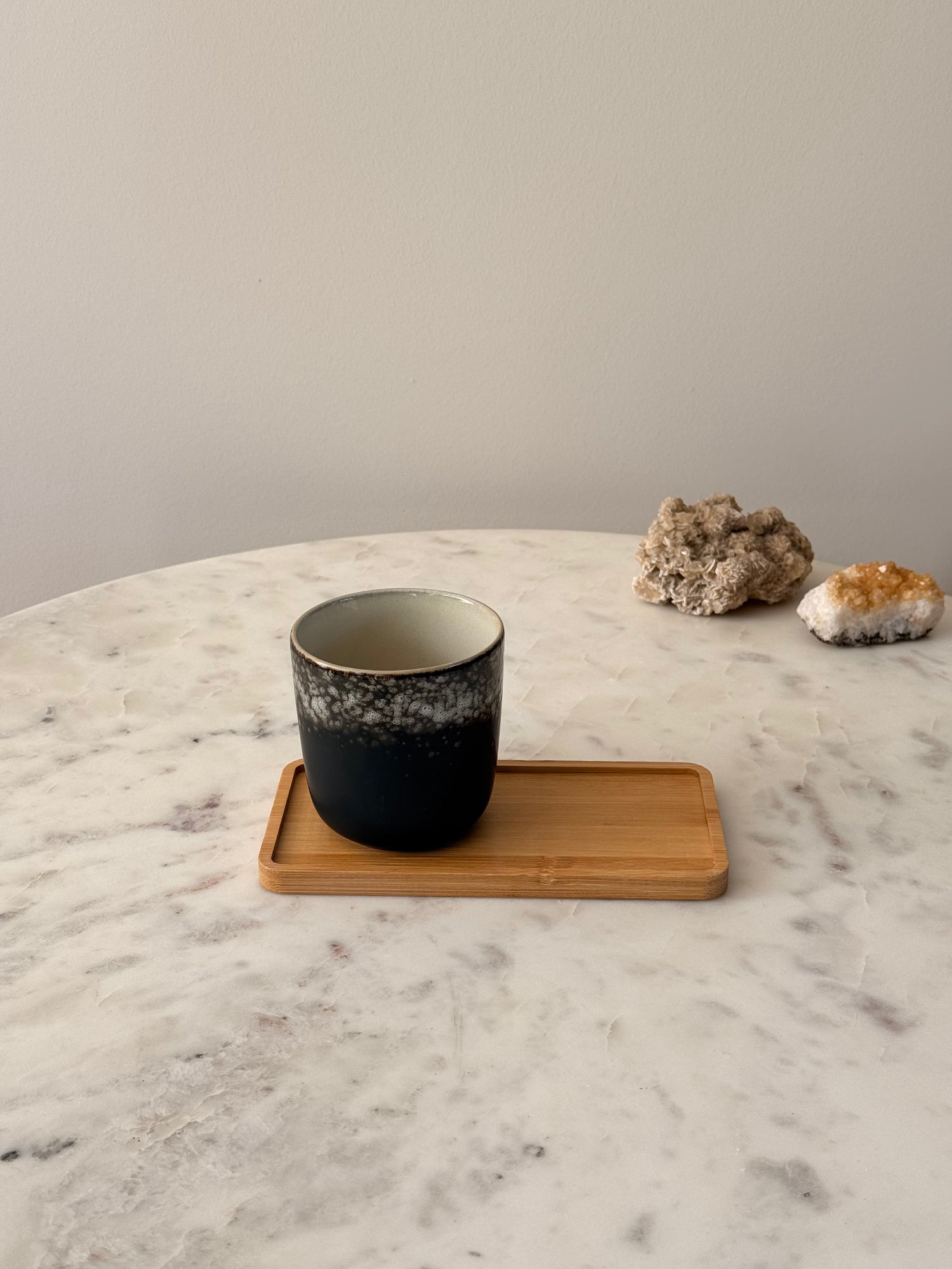 bamboe serveerplankje koffie
