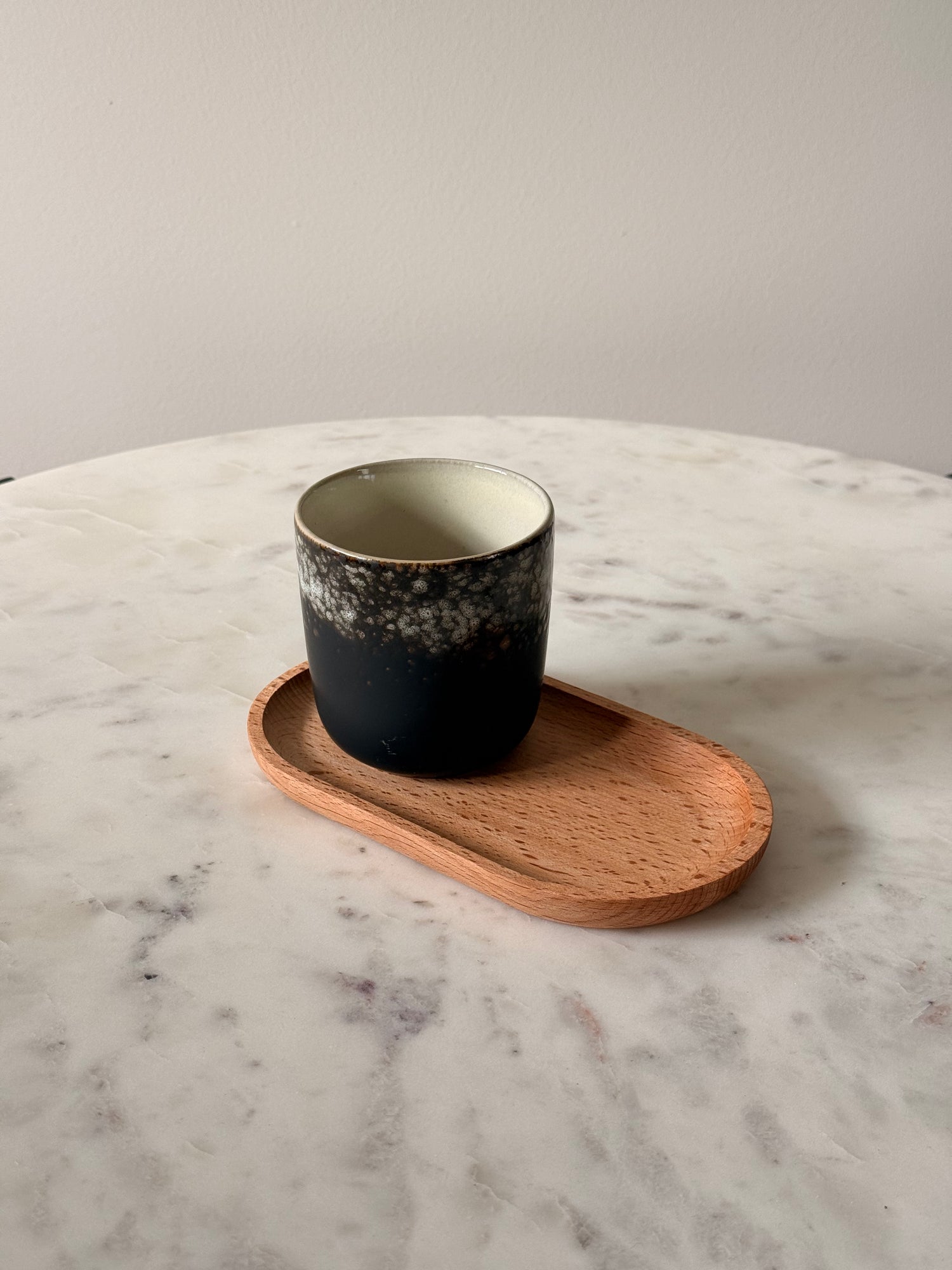 houten serveerplankje koffie - naturel