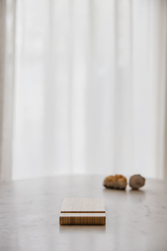 Telefoon standaard hout