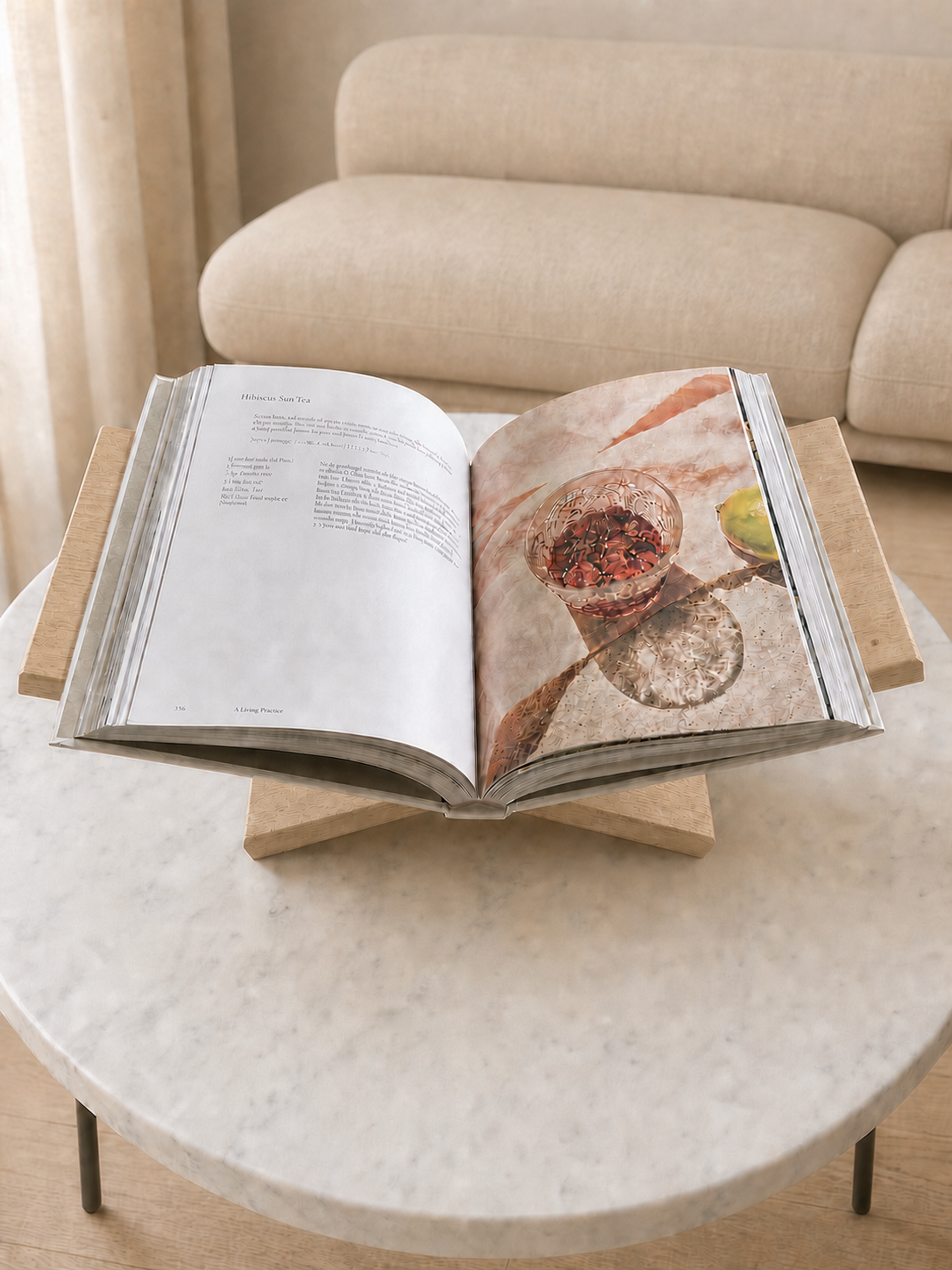 houten boekenstandaard kopen 