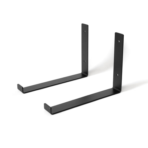 Stalen plankdragers industrieel L vorm - 20 cm